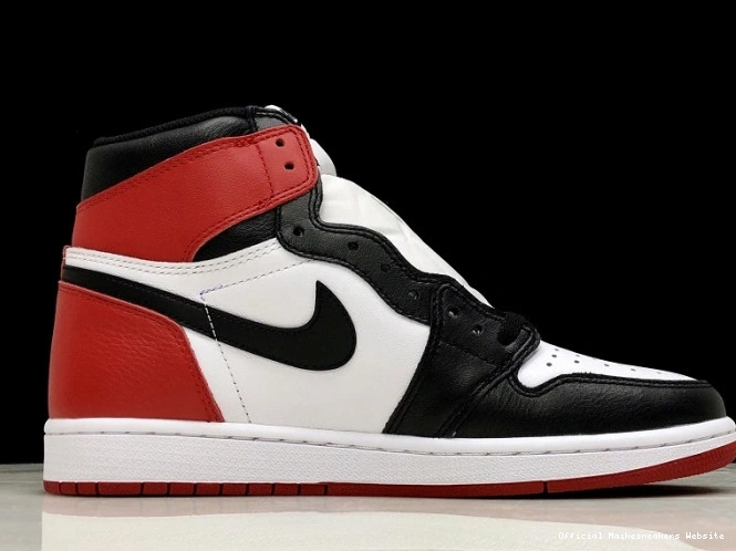 Official Maikesneakers Retro Toe Jordan 1 Black Air 555088-125 0801